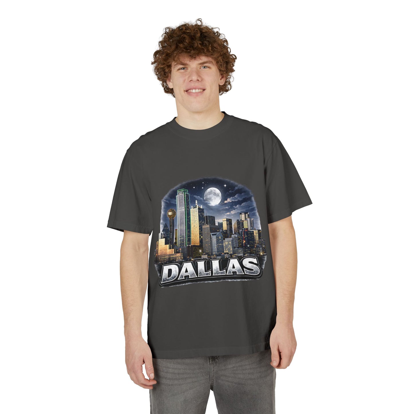 Dallas Night Skyline T-Shirt