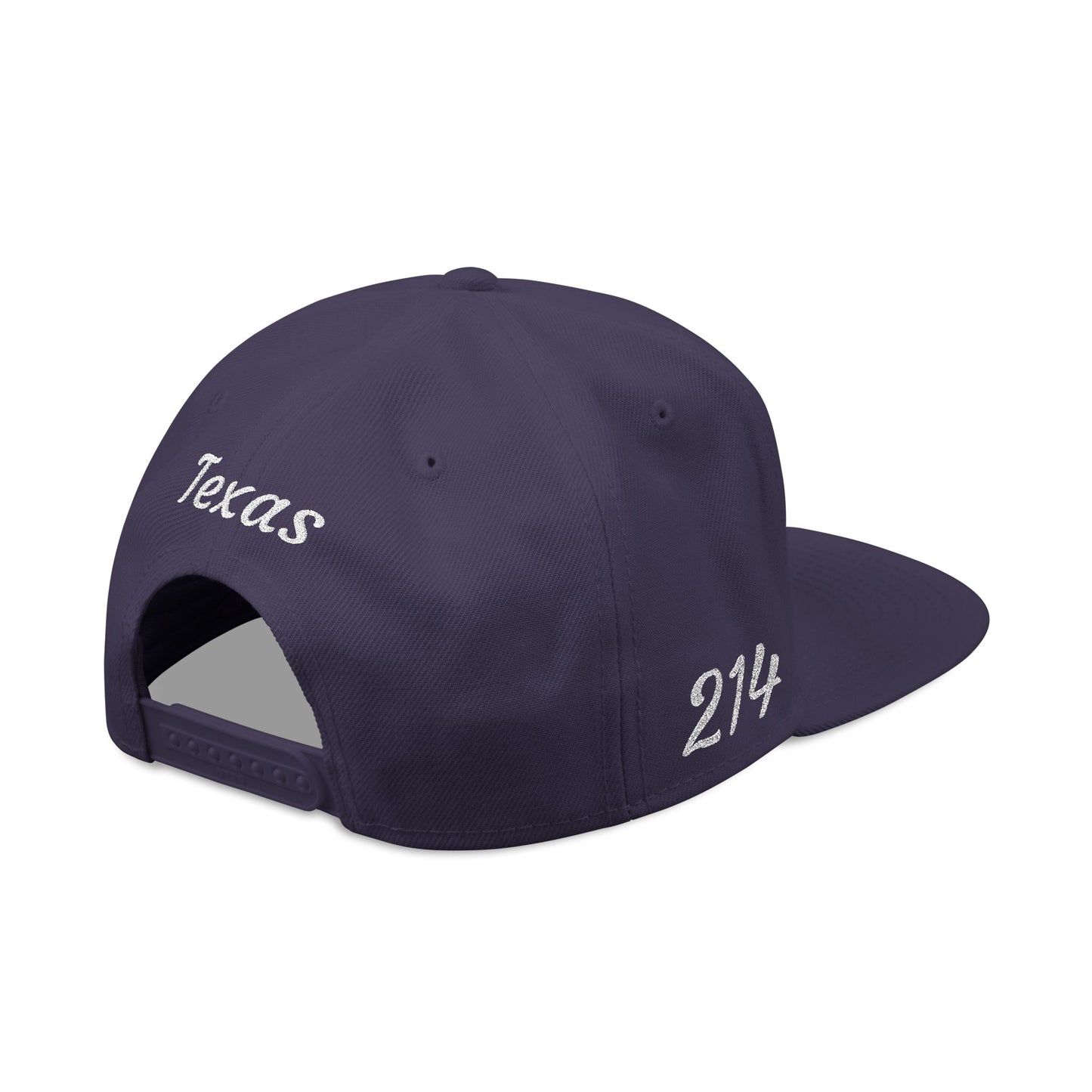Dallas 214 Embroidered Snapback Streetwear Cap