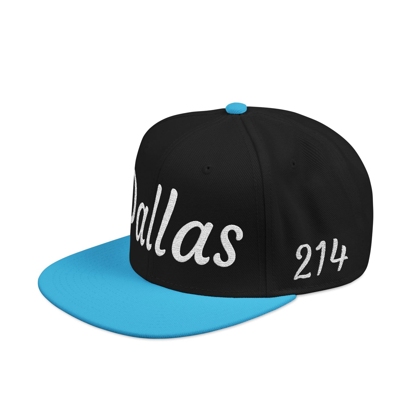 Dallas 214 Embroidered Snapback Streetwear Cap