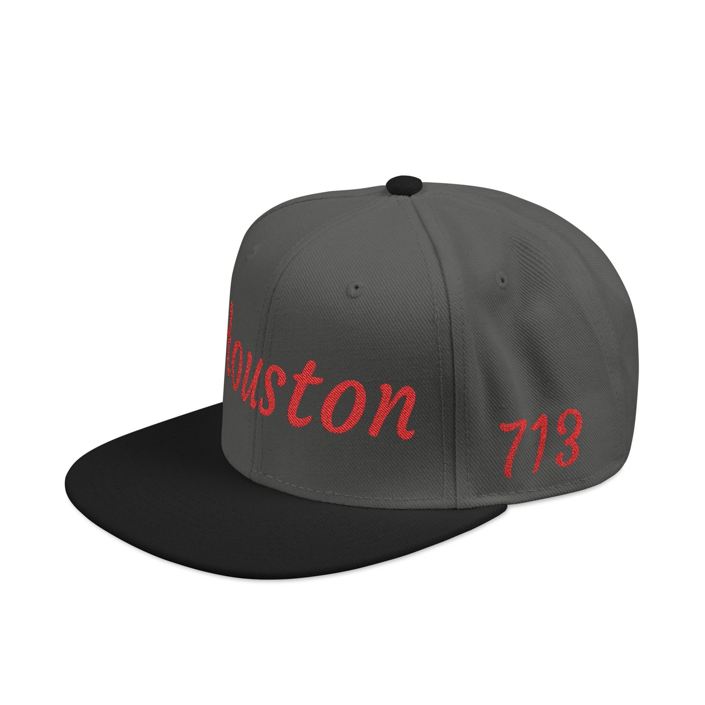 Houston 713 Embroidered Snapback Streetwear Cap