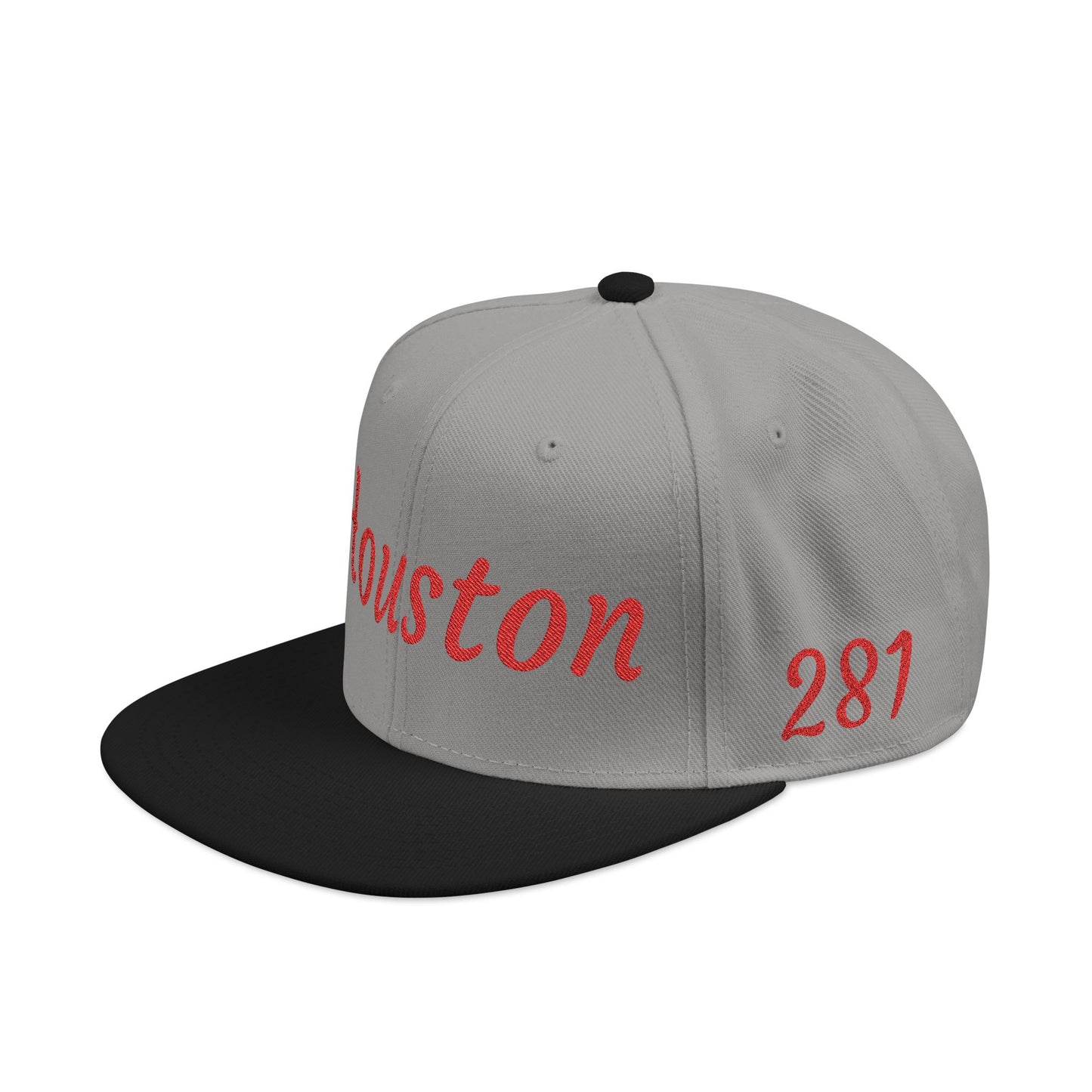 Houston 281 Embroidered Snapback Streetwear Cap
