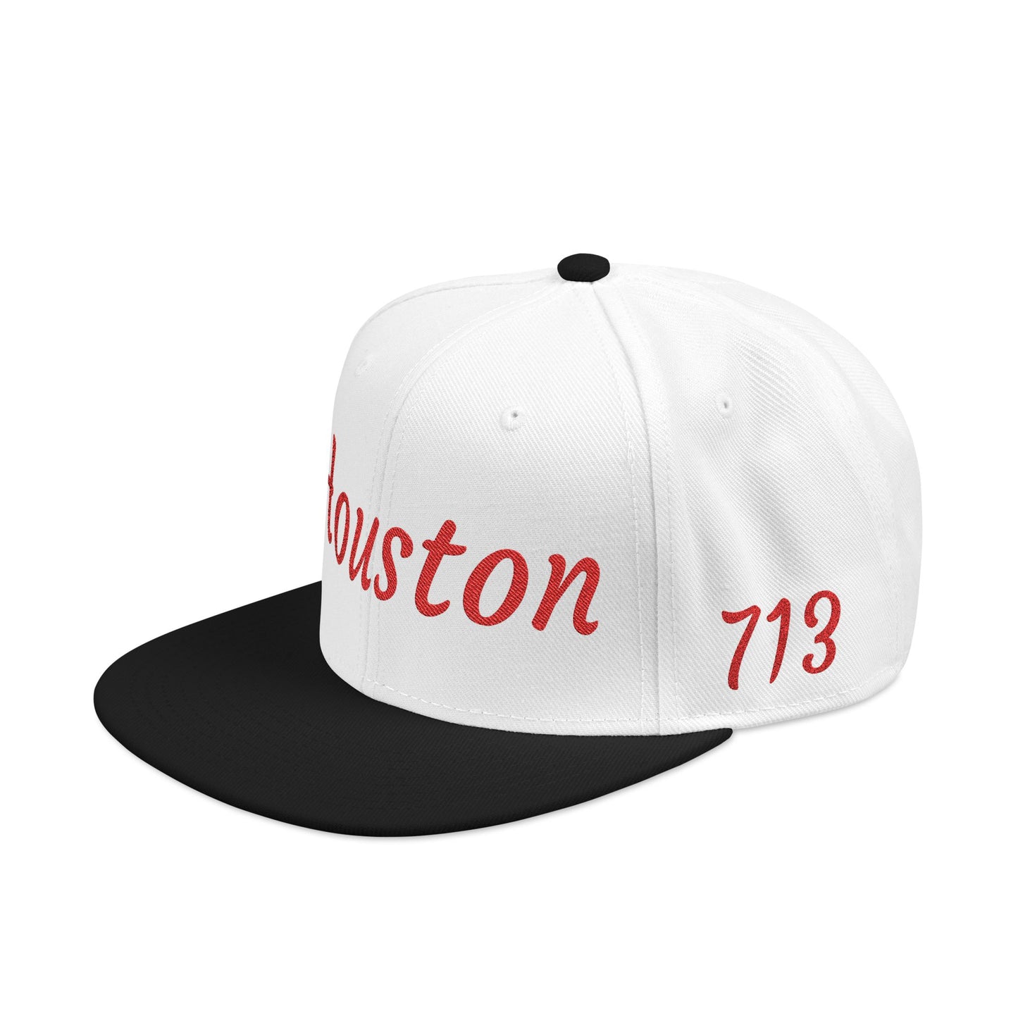 Houston 713 Embroidered Snapback Streetwear Cap