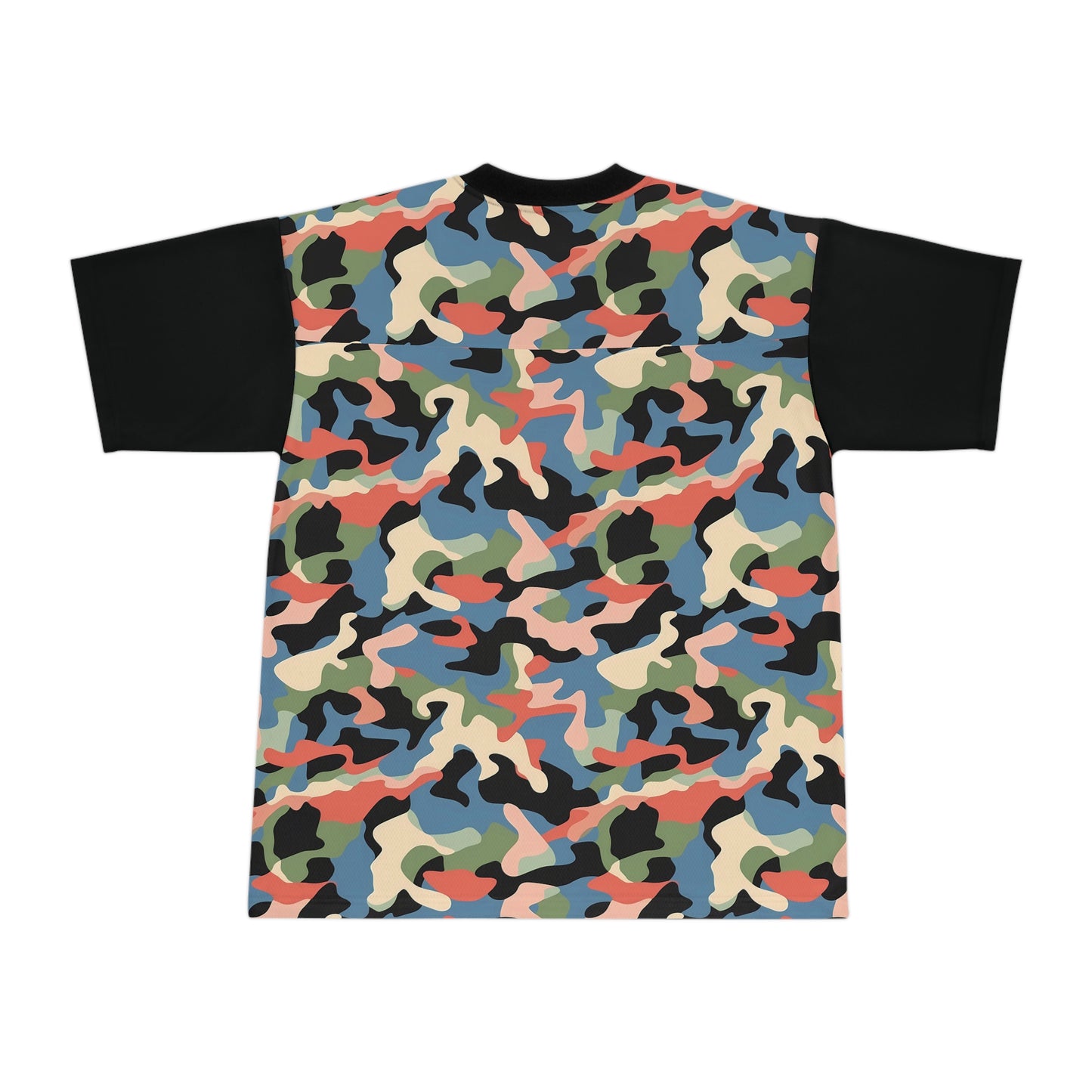 Colorful Camo Football Jersey
