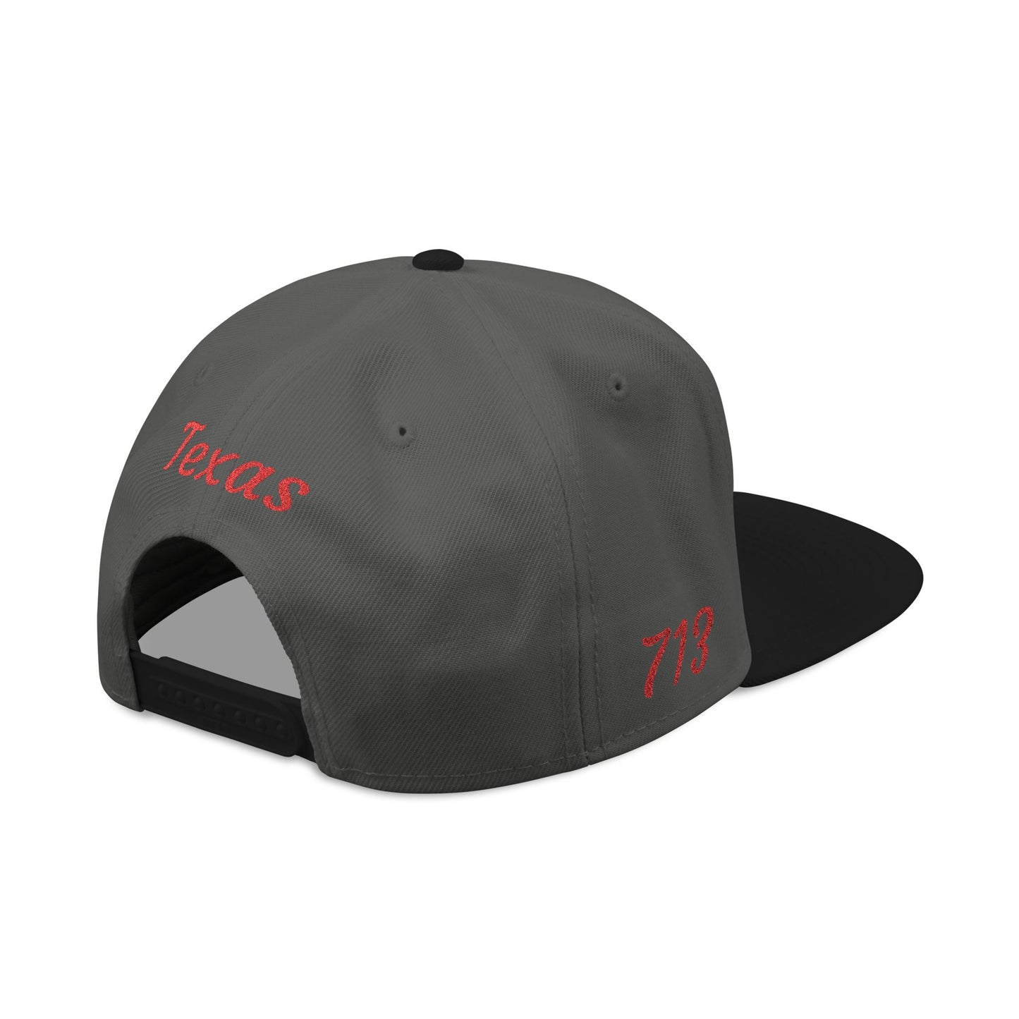 Houston 713 Embroidered Snapback Streetwear Cap