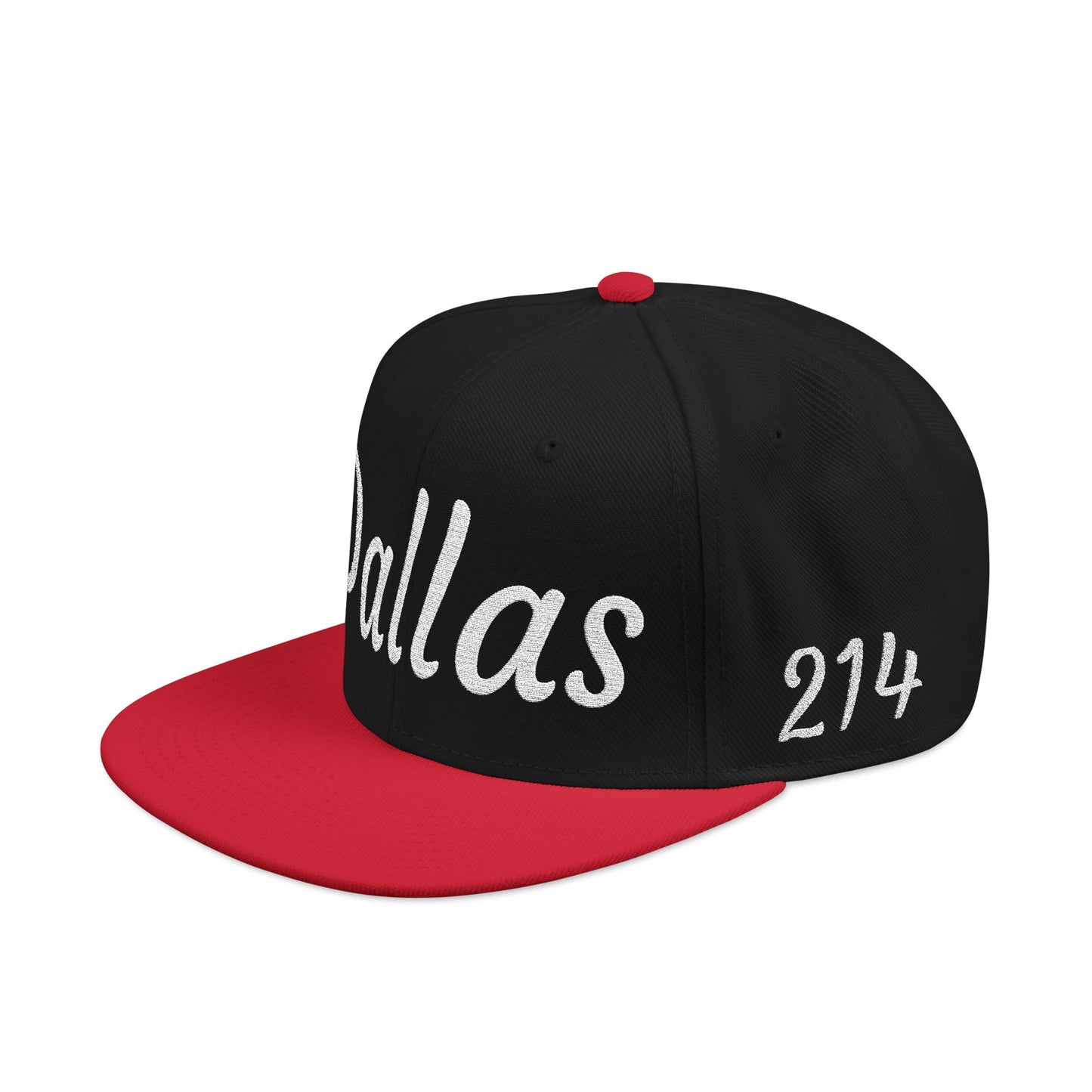 Dallas 214 Embroidered Snapback Streetwear Cap