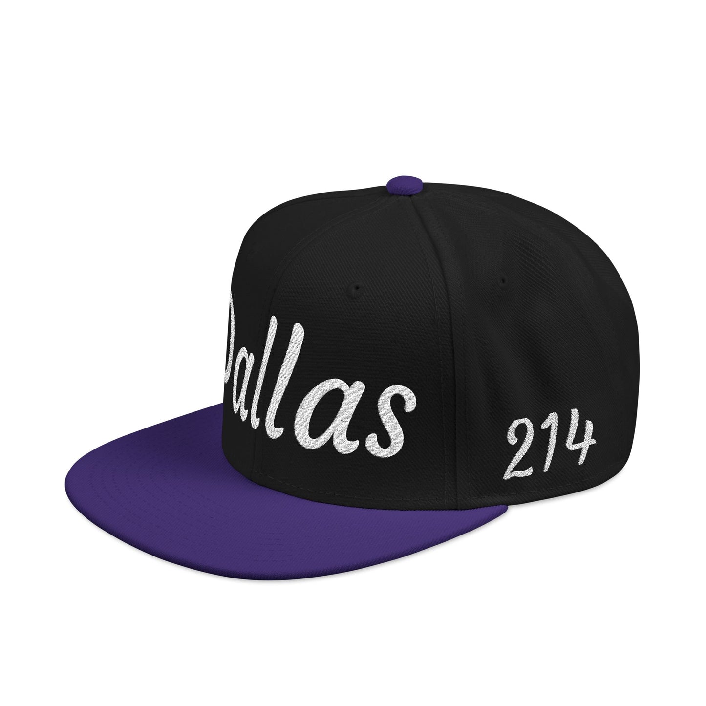 Dallas 214 Embroidered Snapback Streetwear Cap