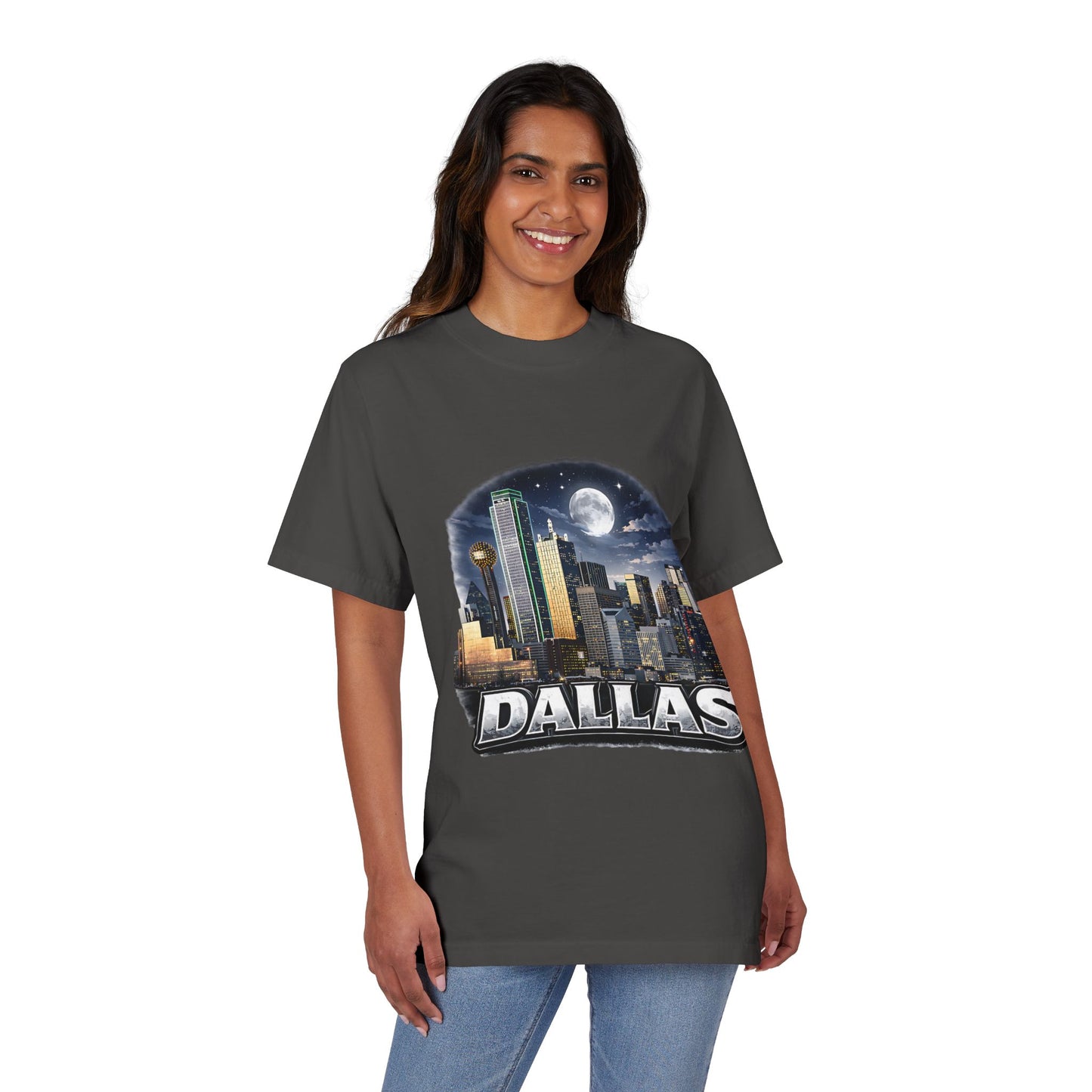 Dallas Night Skyline T-Shirt
