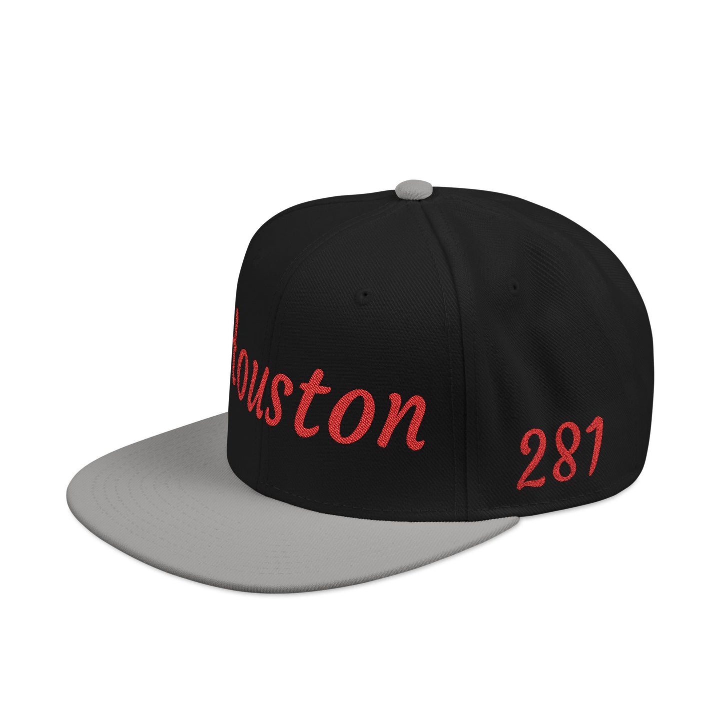 Houston 281 Embroidered Snapback Streetwear Cap