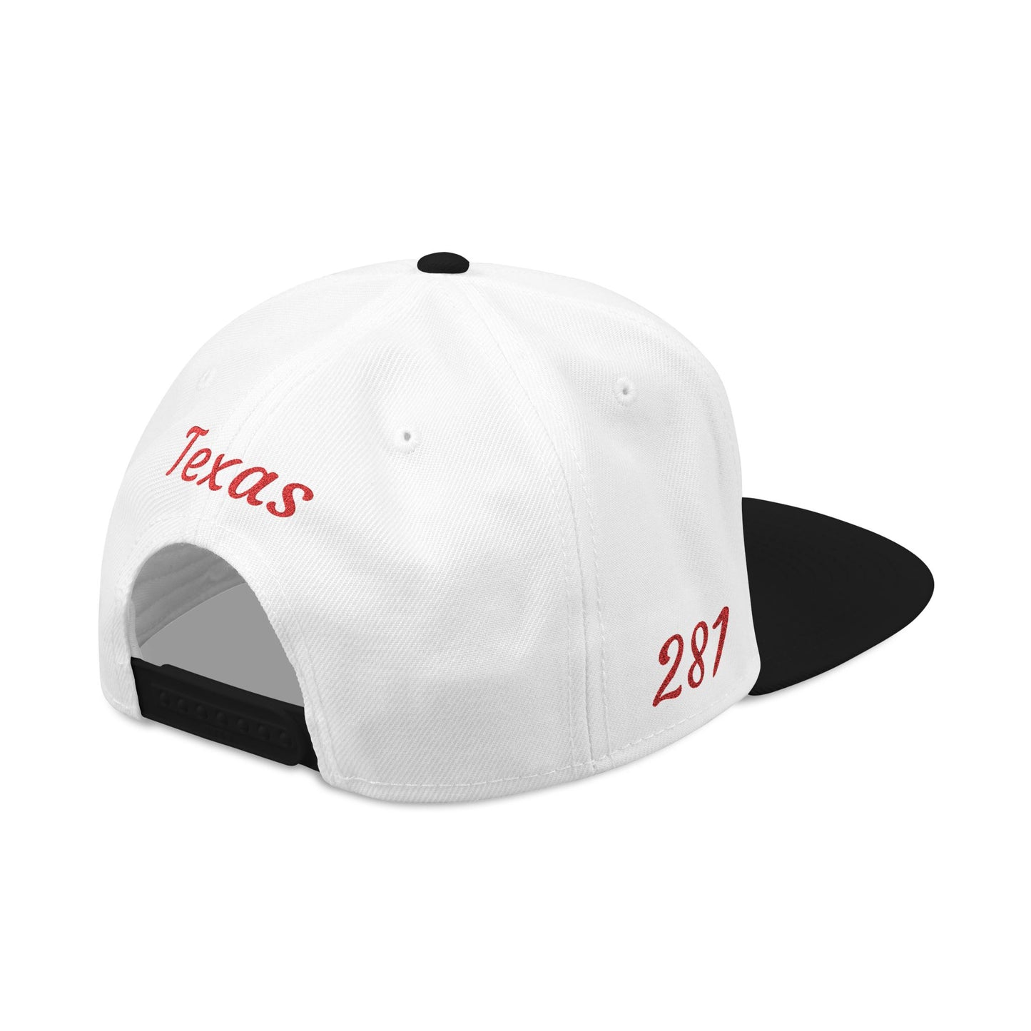 Houston 281 Embroidered Snapback Streetwear Cap