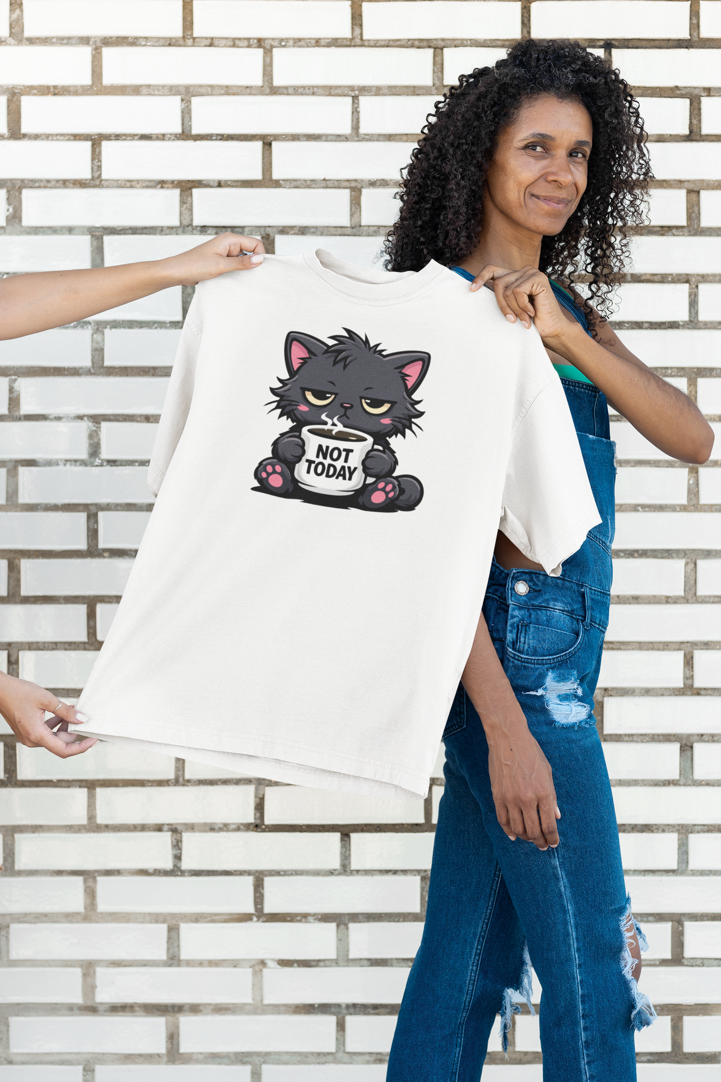 Not Today - Grumpy Cat Coffee T-Shirt