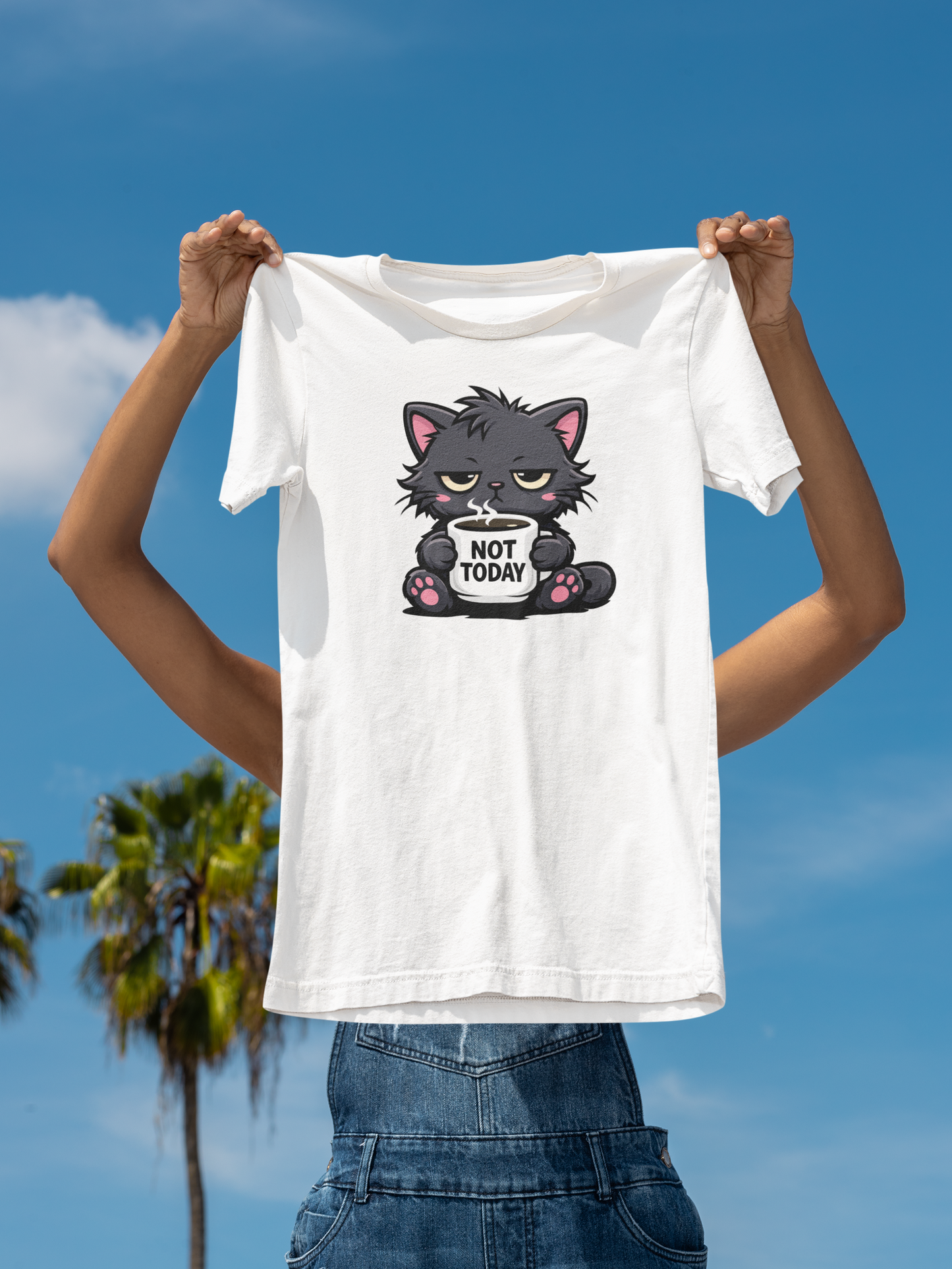 Not Today - Grumpy Cat Coffee T-Shirt