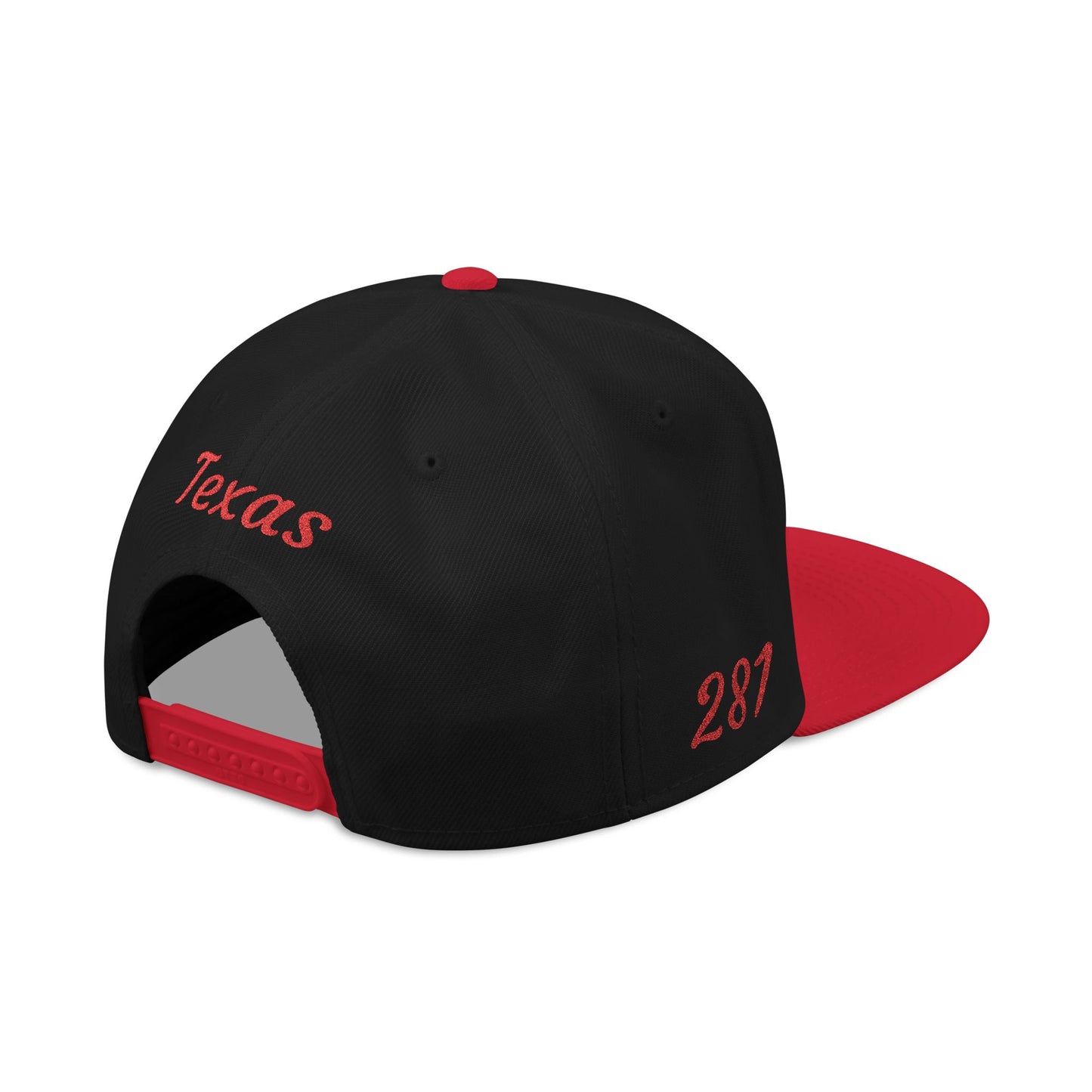 Houston 281 Embroidered Snapback Streetwear Cap