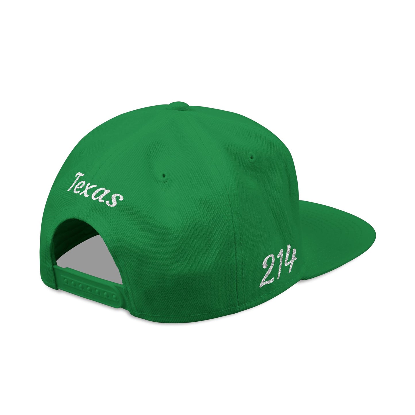 Dallas 214 Embroidered Snapback Streetwear Cap