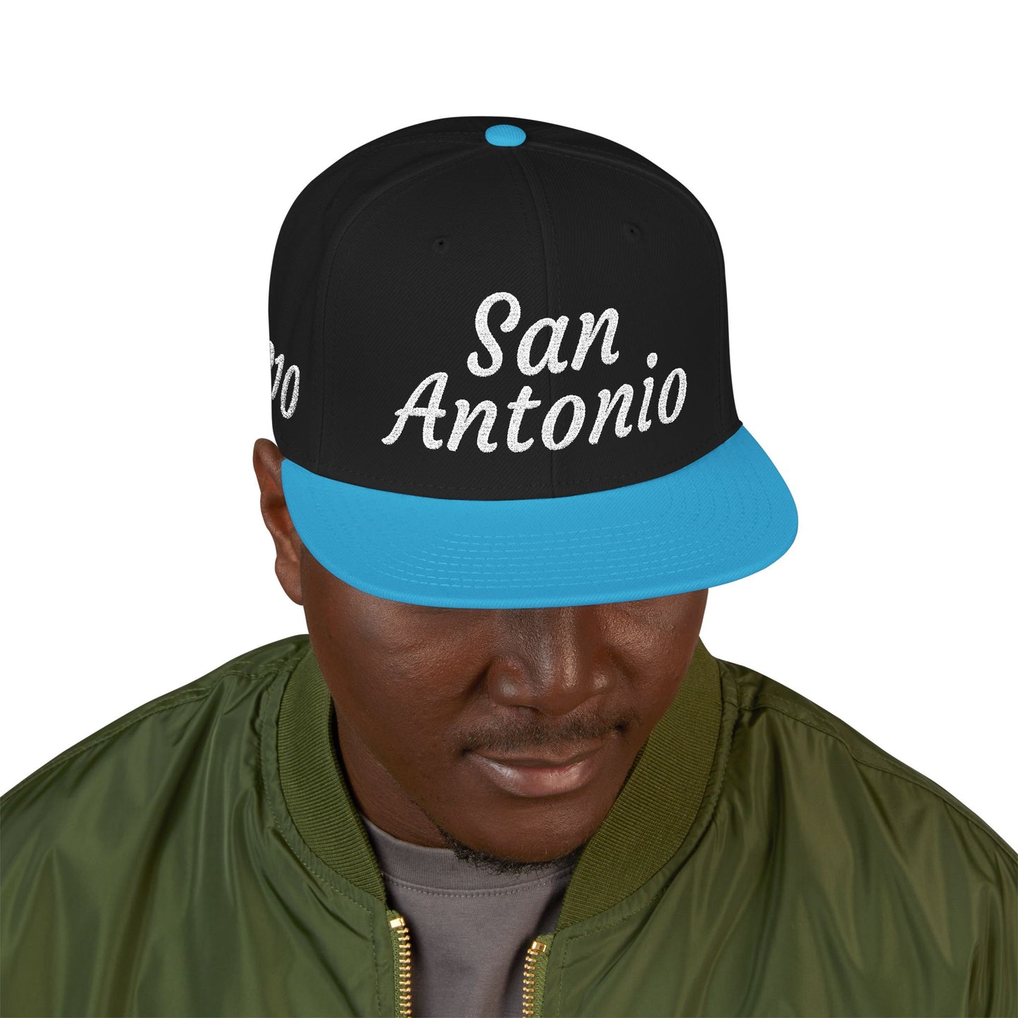 Embroidered San Antonio 210 Cap