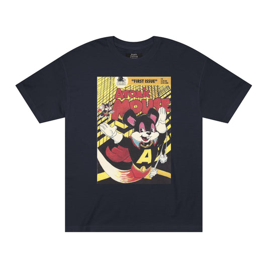 Atomic Mouse No. 1 Retro Comic Art T-Shirt | Vintage Cartoon Graphic Tee