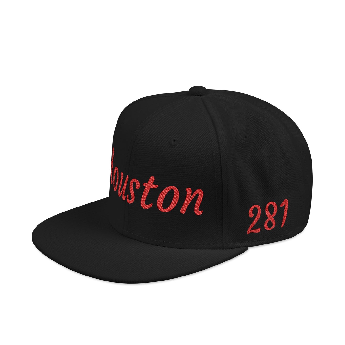 Houston 281 Embroidered Snapback Streetwear Cap