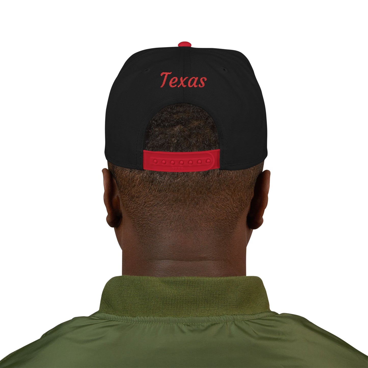 Houston 713 Embroidered Snapback Streetwear Cap