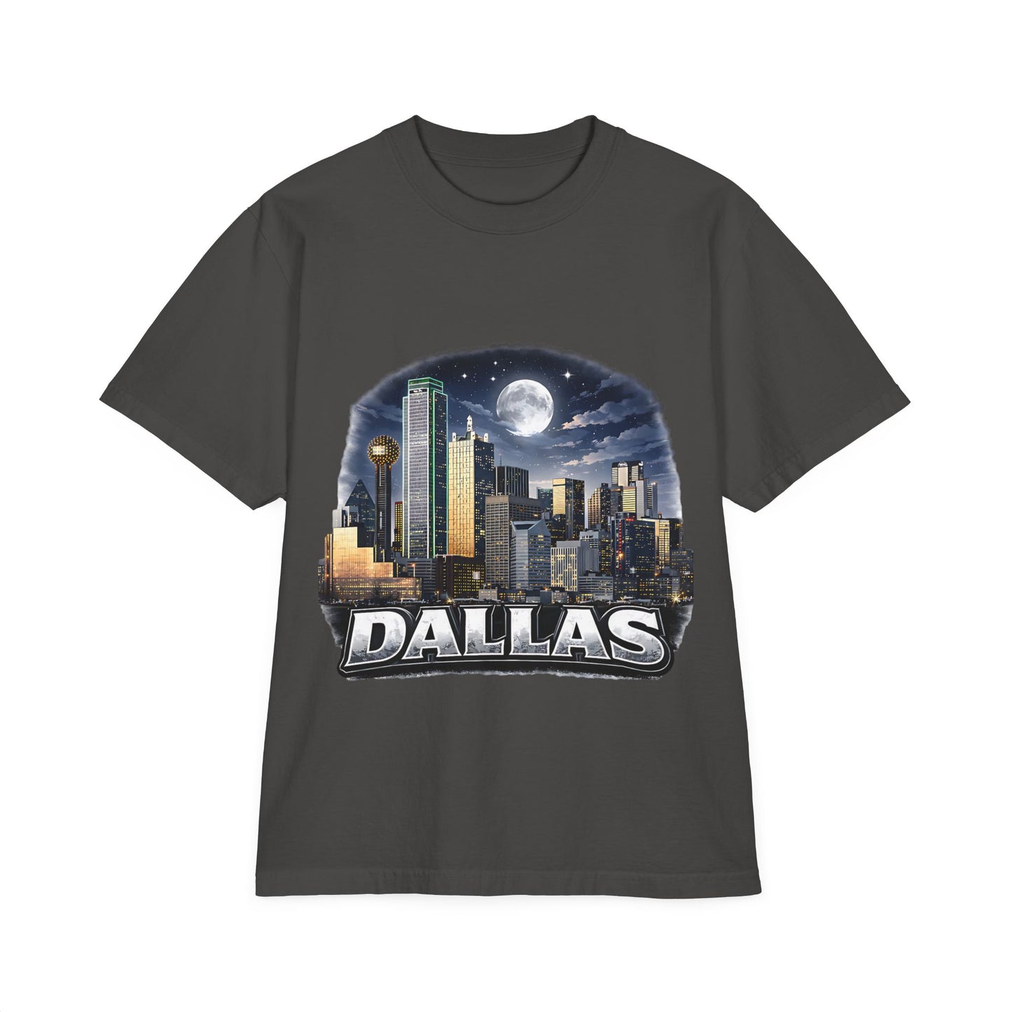 Dallas Night Skyline T-Shirt