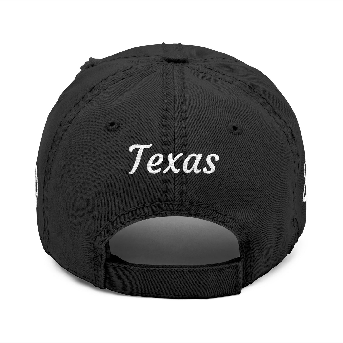 Embroidered Dallas Distressed - Texas Vintage Dad Cap