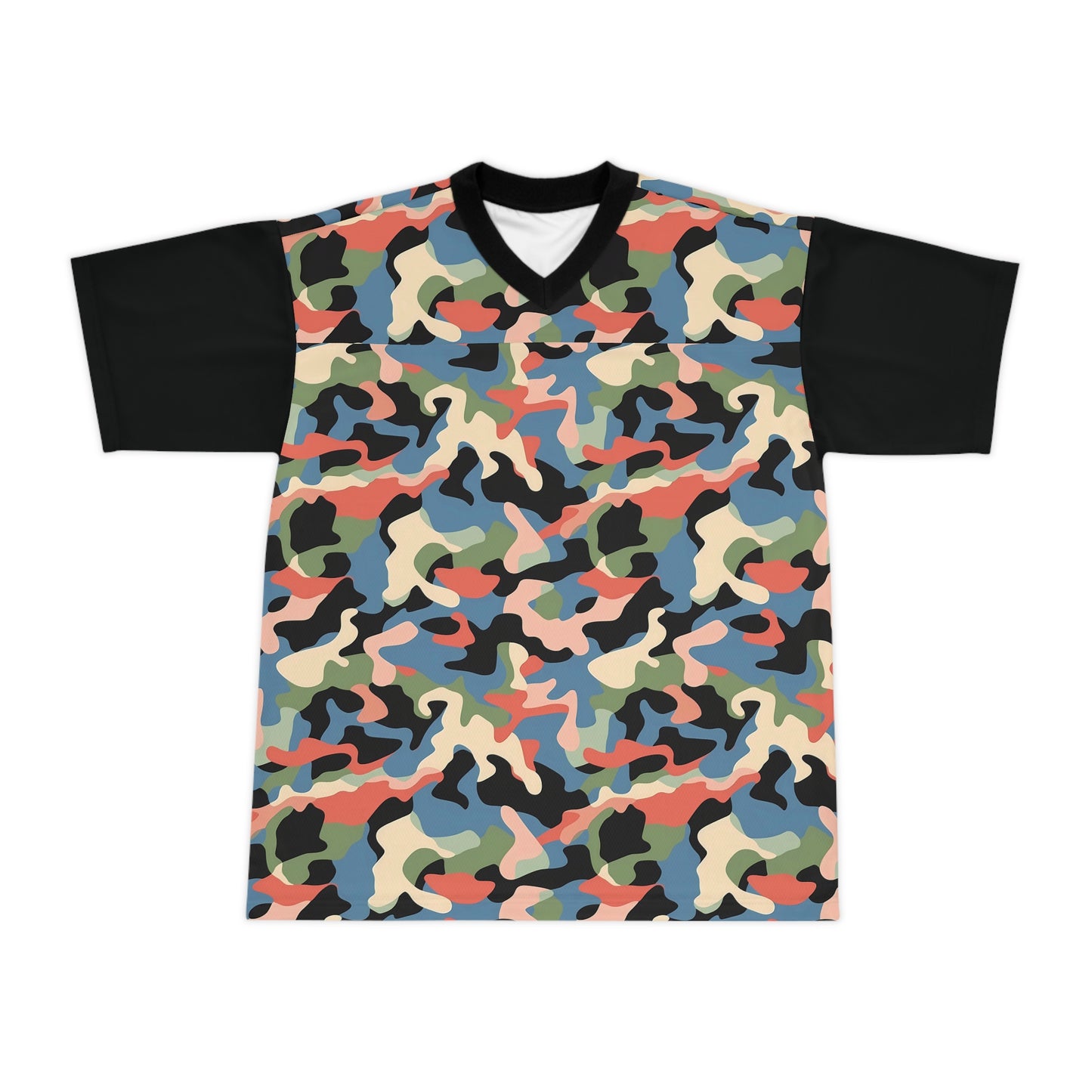 Colorful Camo Football Jersey