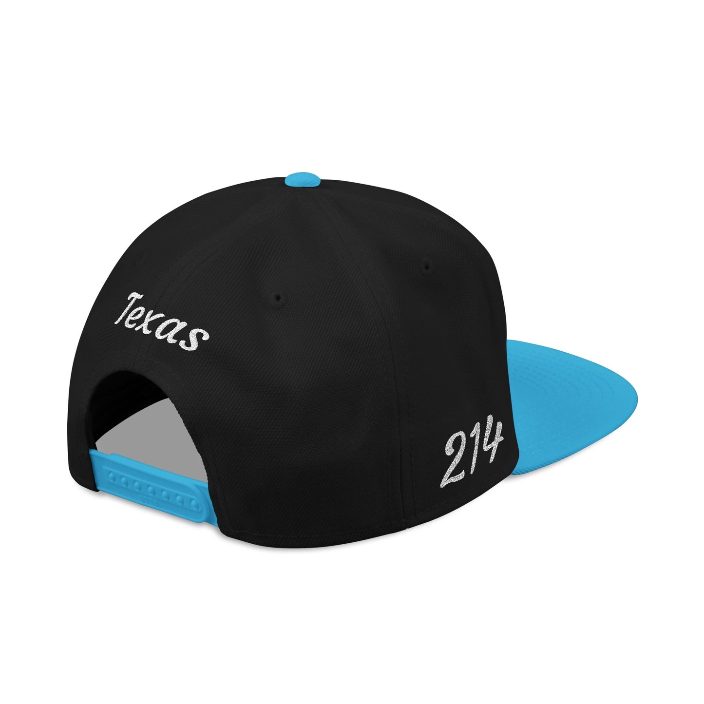 Dallas 214 Embroidered Snapback Streetwear Cap